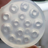 Šilauogių uogų moldas. ~14 vnt. skirtingo didžio uogų silikoninis moldas