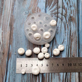 Šilauogių uogų moldas. ~14 vnt. skirtingo didžio uogų silikoninis moldas